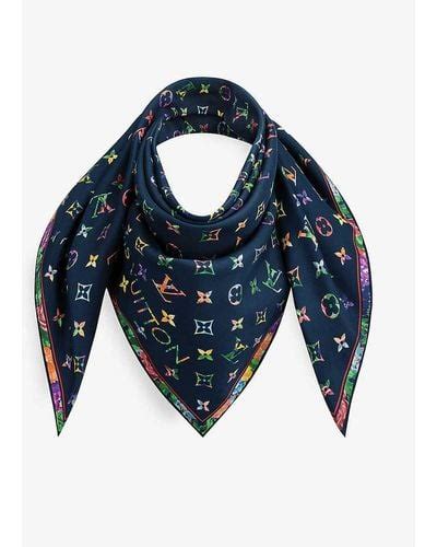 louis vuitton scarf womens selfridges